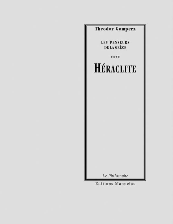 Héraclite