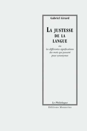 La justesse de la langue