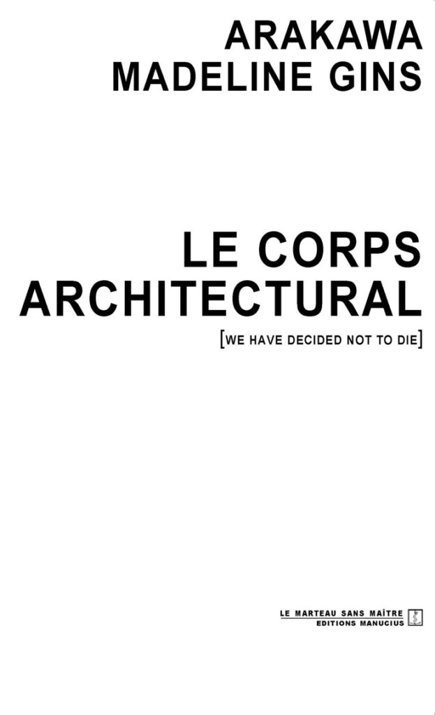 Le corps architectural