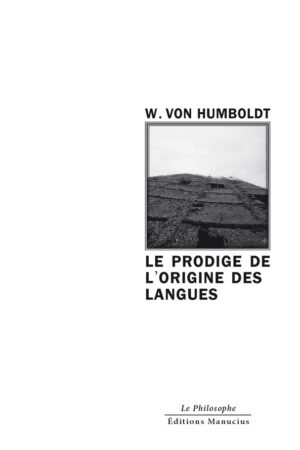 Le prodige de l'origine des langues
