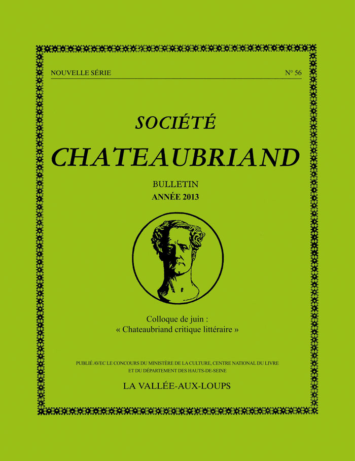 Bulletin Chateaubriand N°56