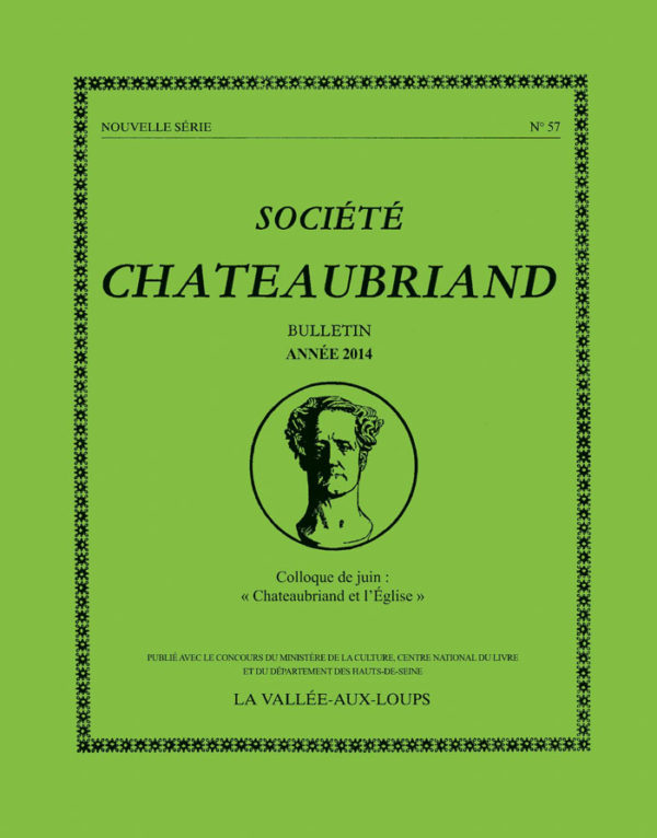 Bulletin Chateaubriand N°57