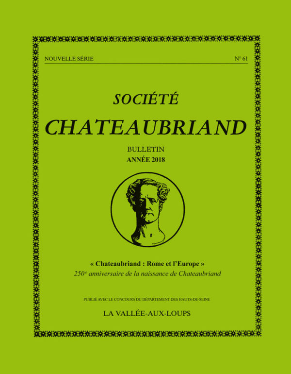 Bulletin Chateaubriand N°61
