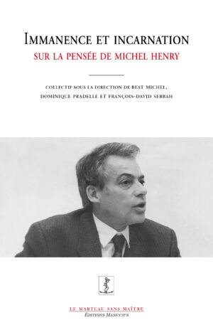 immanence et incarnation
