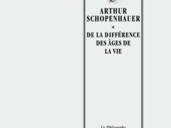 De la différence des âges de la vie