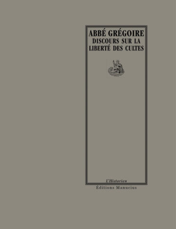 Discours sur la liberté des cultes