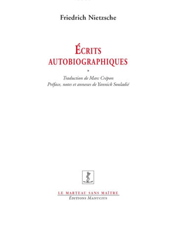 Ecrits autobiographiques