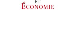 Couverture de livre d'aspect sobre et épuré sur fond blanc uni. En haut, centré, se trouve le nom de l'auteur en caractères serif : « Jean-François Mattéi ». Le titre principal est écrit au centre en grands caractères serif majuscules sur trois lignes : « ÉTHIQUE / ET / ÉCONOMIE », avec le mot « ÉCONOMIE » en rouge et le reste en noir. Vers le bas, une petite vignette carrée présente un logo gravé en noir et blanc. En dessous, souligné d'un liseré rouge, le nom de la collection est écrit en majuscules rouges : « LE MARTEAU SANS MAÎTRE ». Tout en bas, figure le nom de l'éditeur en italique : « Éditions Manucius ».