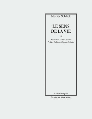 Le sens de la vie