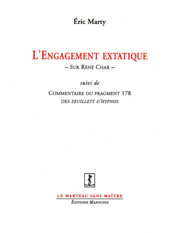 L'engagement extatique