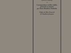 Couverture de livre d'aspect sobre et classique sur fond gris taupe uni. Sur la partie droite, un grand cadre vertical à double bordure noire contient l'ensemble du texte. En haut du cadre, centré, se trouve le nom de l'auteur en caractères serif : « Alexandre de Humboldt ». Le titre principal est écrit au centre en majuscules serif noirs sur trois lignes : « LETTRES À / CLAIRE DE DURAS / (1814-1828) », séparé des mentions d'édition par un astérisque central : « * ». En dessous figurent la mention : « Correspondance inédite établie, / présentée et annotée / par Marie-Bénédicte Diethelm », suivie de l'indication en italique : « Préface de Marc Fumaroli / de l’Académie française ». En bas, à l'intérieur du cadre, le nom de la collection est écrit en petites majuscules : « LITTÉRA ». En bas à droite, à l'extérieur du cadre, figure le nom de l'éditeur : « Éditions Manucius ».